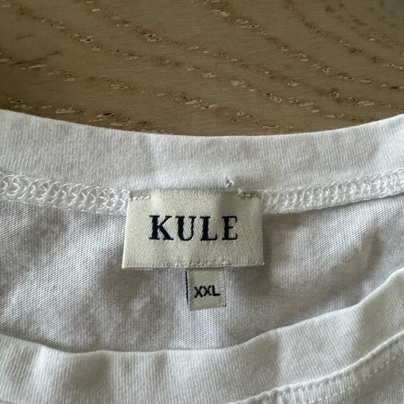 NWOT Kule The Modern tee organic cotton white - Picture 8 of 11